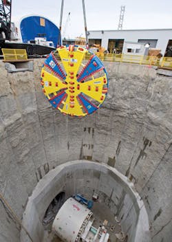 Aging Infrastructure 2 Cso Constrcut Cutterhead At Opera Shaft Aging Infrastructure 2 Cso Constrcut Cutterhead At Opera Shaft