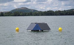 Algae Mpc Buoy Installed Algae Mpc Buoy Installed