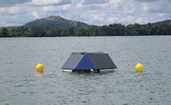 Algae Mpc Buoy Installed Algae Mpc Buoy Installed