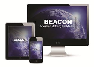 Beacon Globe Monitor Tablet Smartphone