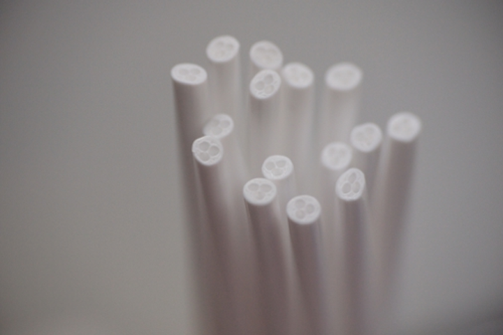 Close Up Of Tribore Fibres Web