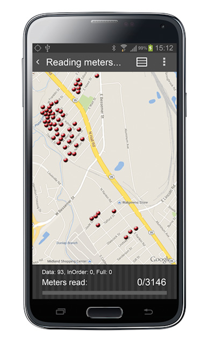 Corporate Profile Kamstrup Demo Of Samsung Galaxy S5 Ready