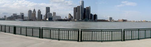 Detroit City Panorama2