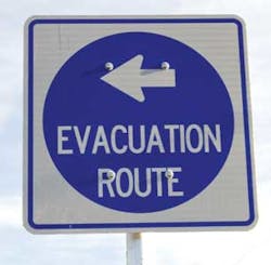 Evac Sign 1210ww Evac Sign 1210ww