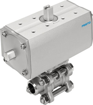 Festo Vzba And Dfpb Ball Valve Drive Unit 16153u 1 2