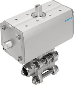 Festo Vzba And Dfpb Ball Valve Drive Unit 16153u 1 2 Festo Vzba And Dfpb Ball Valve Drive Unit 16153u 1 2