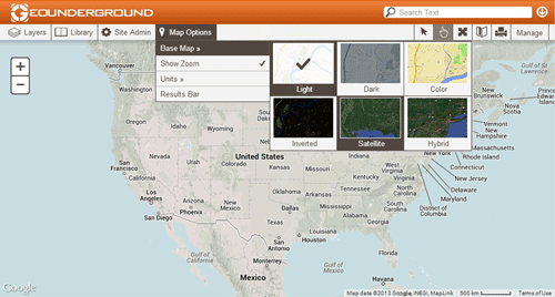 Geospatial Newbackgroundmenu