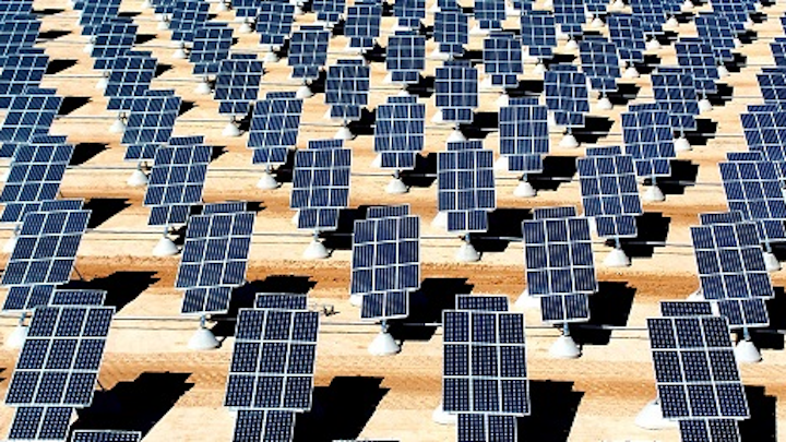 Giant Photovoltaic Array