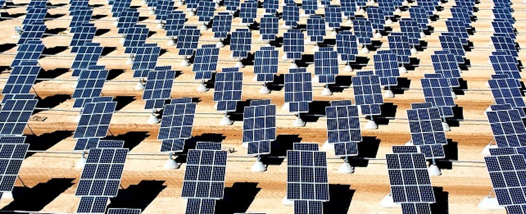 Giant Photovoltaic Array