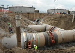 Hobas Pipe Blue River Wwtp Fittings 2 Hobas Pipe Blue River Wwtp Fittings 2