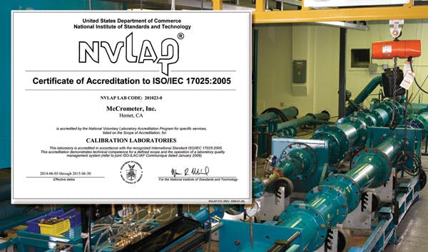 Mccrometer Cal Lab Accredidation Iso 17025 Nvlap Ilac