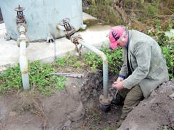 Old Ways In Moldovan Water Old Ways In Moldovan Water