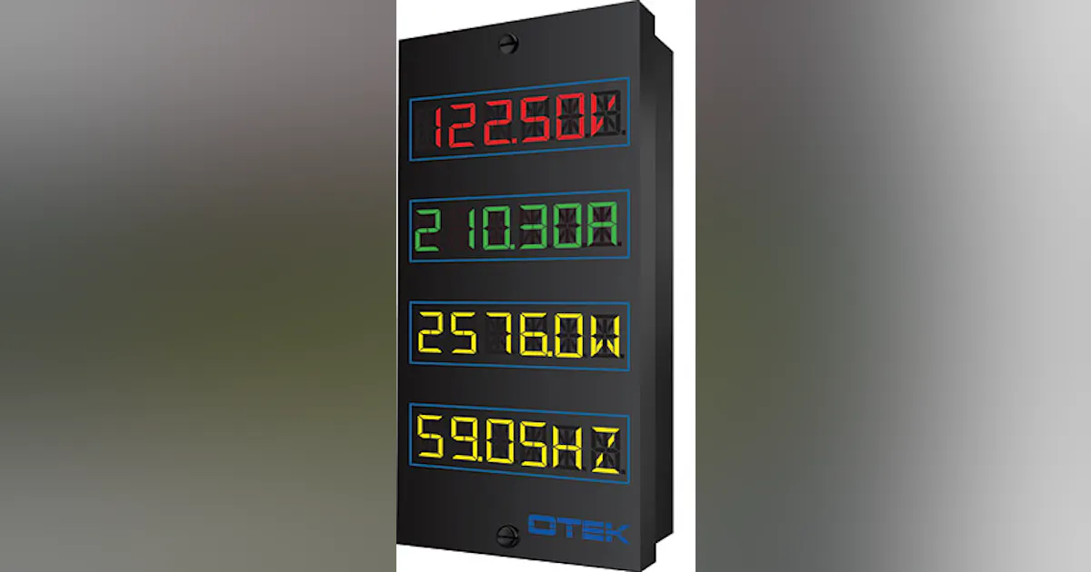 Universal panel meter | WaterWorld