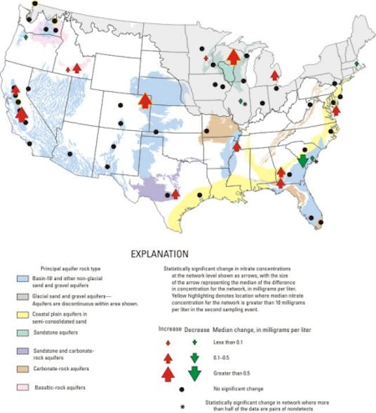 USGS report examines status of groundwater quality WaterWorld