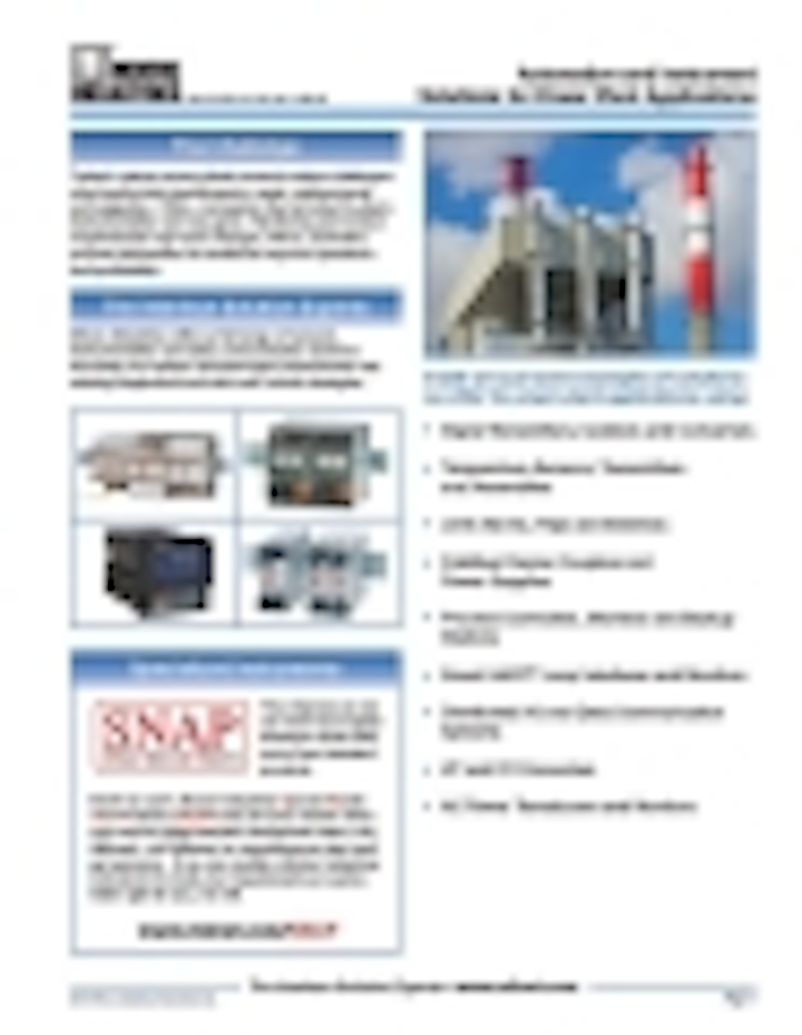 Power plant automation
