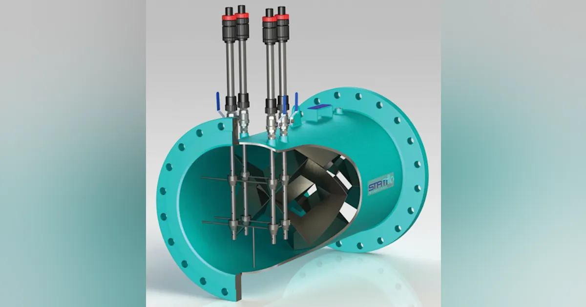 Statiflo Static mixing technology | WaterWorld