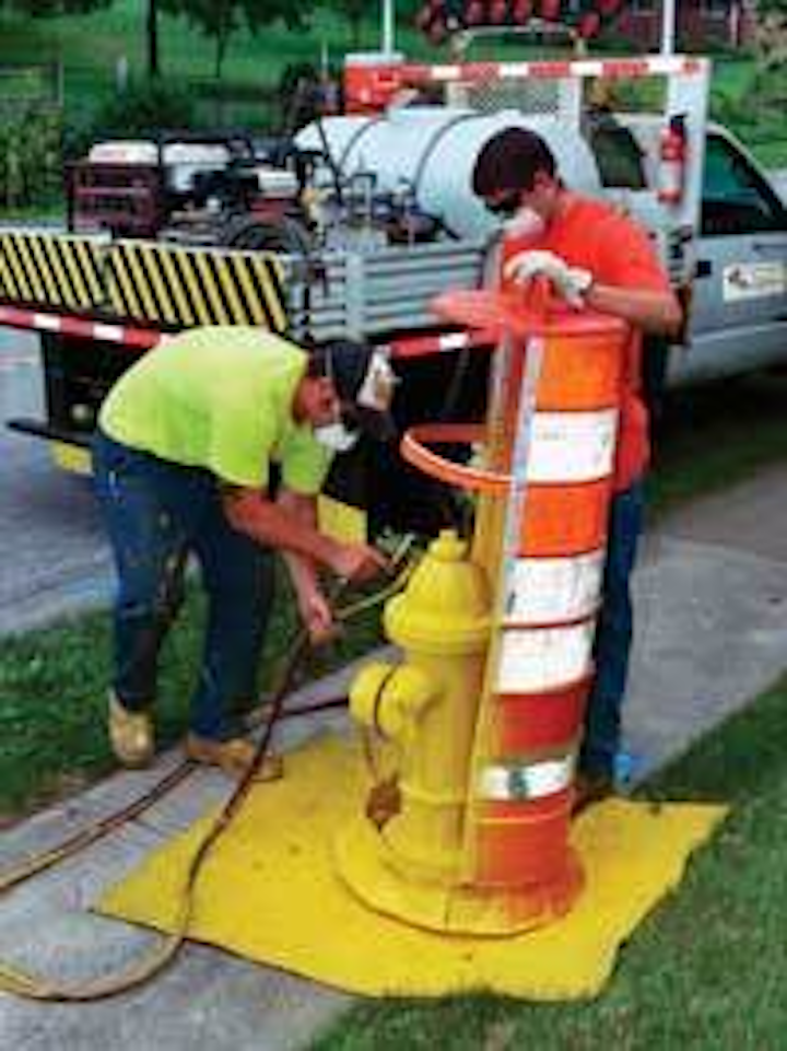 Th American Hydrant Painters