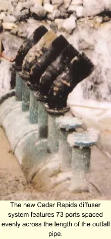 Port Diffuser Effluent Diffusers Improve Water Quality | WaterWorld