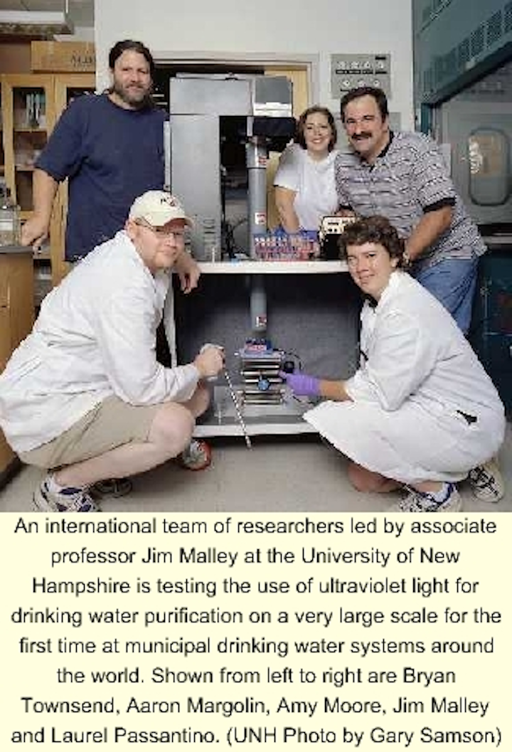 Unh Leads International Research On 1 6 Bgd Uv Disinfection