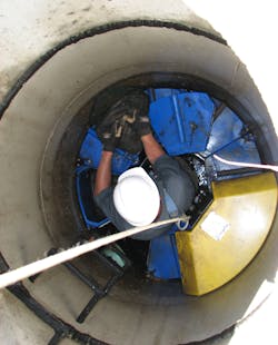 Up Flo Filter During Maintenance Up Flo Filter During Maintenance