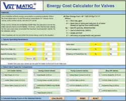 Valmatic Energycostcalc 1305ww