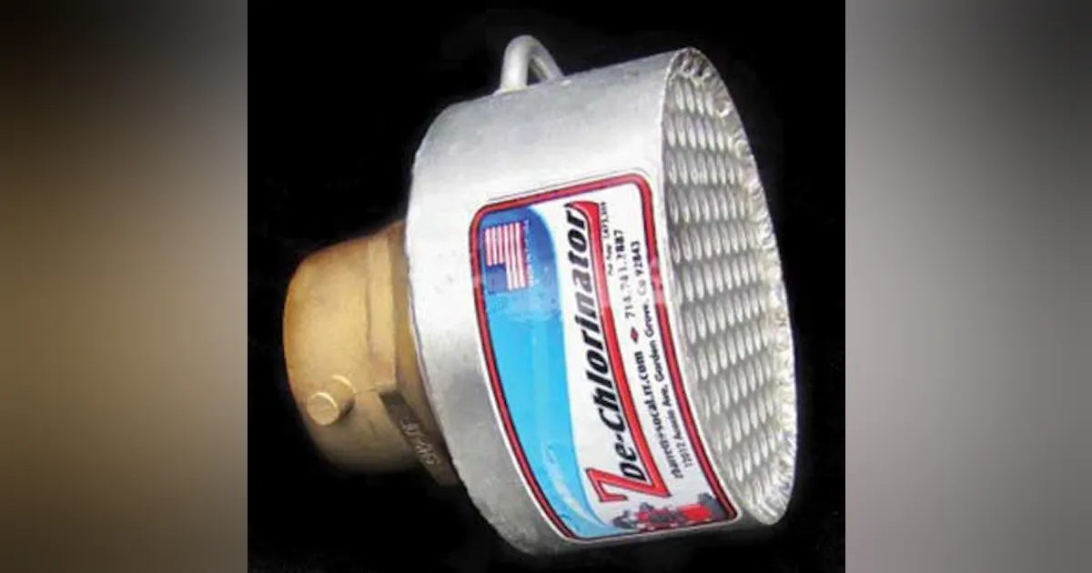 Flushing dechlorinator | WaterWorld