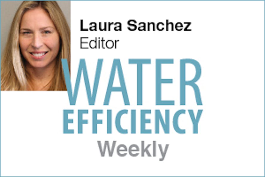 Water Efficiency Editor Laura Sanchez