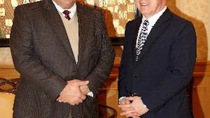 L-R: Tony Belden & Andrew Gare.