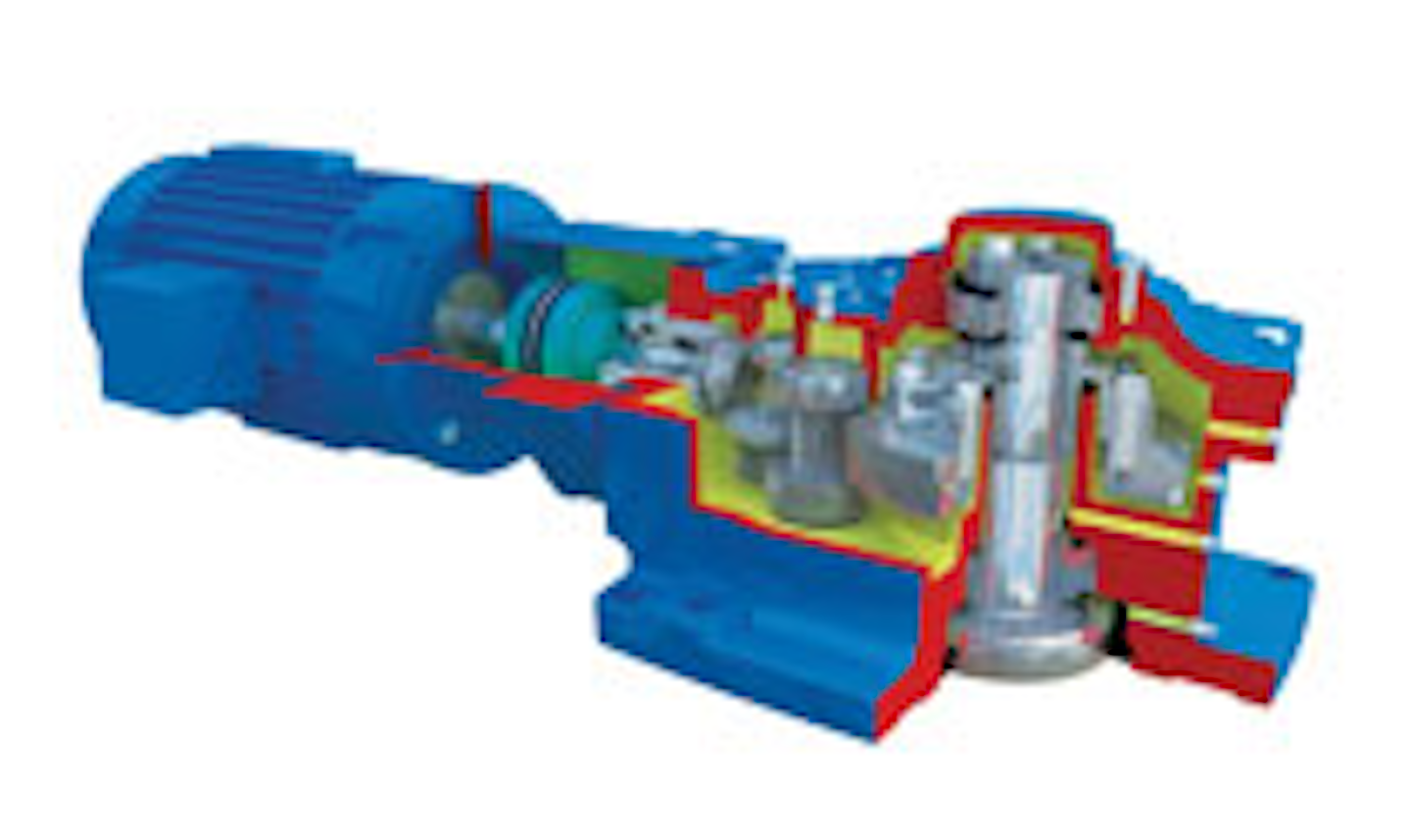 Agitator gearbox WaterWorld