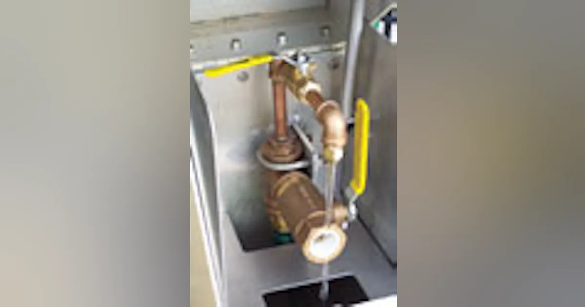 Outdoor water sampling station | WaterWorld