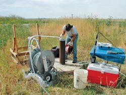 Groundwater monitoring in Colorodao. Courtesy, USGS.
