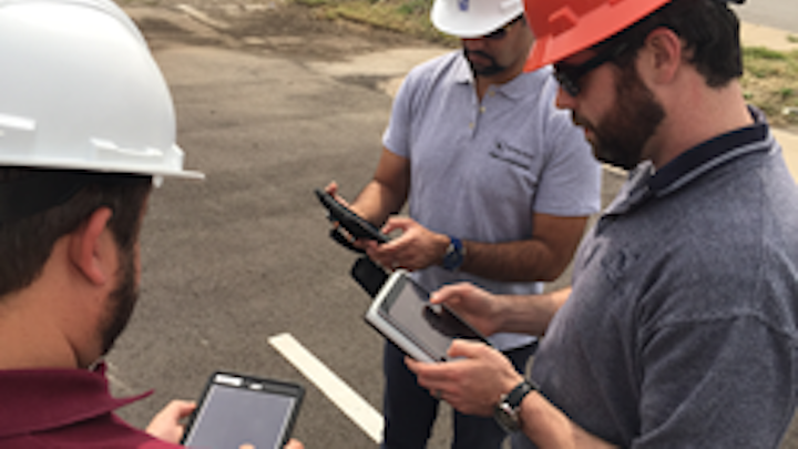 Tetra Tech field members using the iFormBuilder platform to collect, manage, and visualize data.