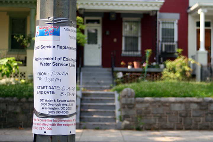 Washington, D.C., replaced some of its lead pipes in the 2000s. Courtesy: FlickrCC/IntangibleArts