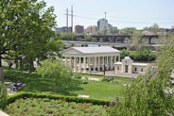 The Fairmount Water Works Interpretive Center in Philadelphia. The Fairmount Water Works Interpretive Center in Philadelphia.