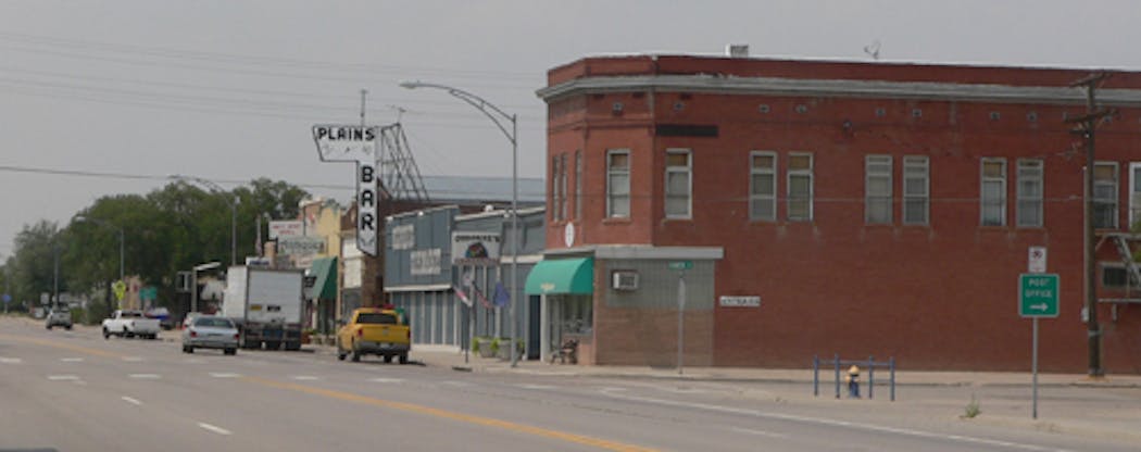 Downtown Hugo, Colo. Source: Wikimedia Commons.