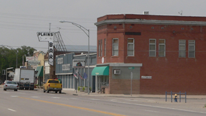 Downtown Hugo, Colo. Source: Wikimedia Commons.