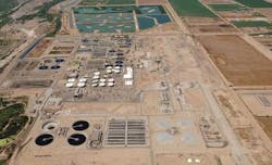 The 91st Ave Wastewater Treatment Plant, Phoenix, Ariz. The 91st Ave Wastewater Treatment Plant, Phoenix, Ariz.