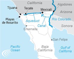 Proposed location of the new desalination plant. Courtesy: NSC Agua. Proposed location of the new desalination plant. Courtesy: NSC Agua.