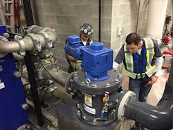 IWS Installation. Courtesy: IWS. IWS Installation. Courtesy: IWS.