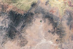 Satellite image of San Augustin Plains, Wikipedia. Satellite image of San Augustin Plains, Wikipedia.