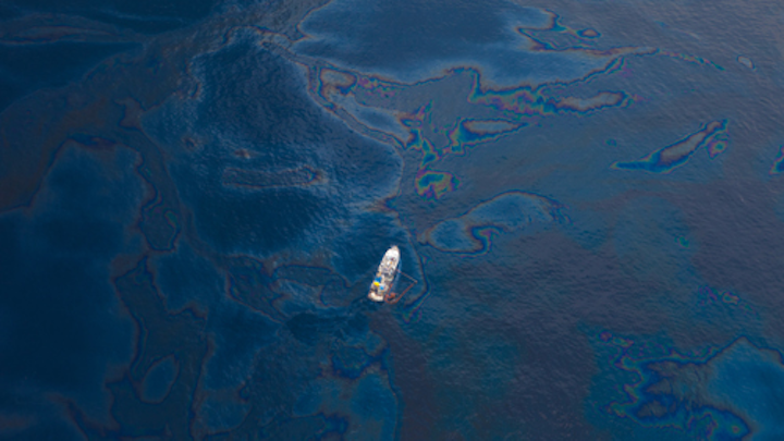 Image from the 2010 Deepwater Horizon oil spill in the Gulf Coast. Courtesy: Wikimedia Commons.