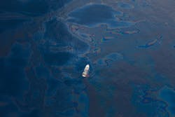 Image from the 2010 Deepwater Horizon oil spill in the Gulf Coast. Courtesy: Wikimedia Commons.