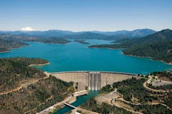 Shasta Dam. Image: Wikimedia Commons. Shasta Dam. Image: Wikimedia Commons.