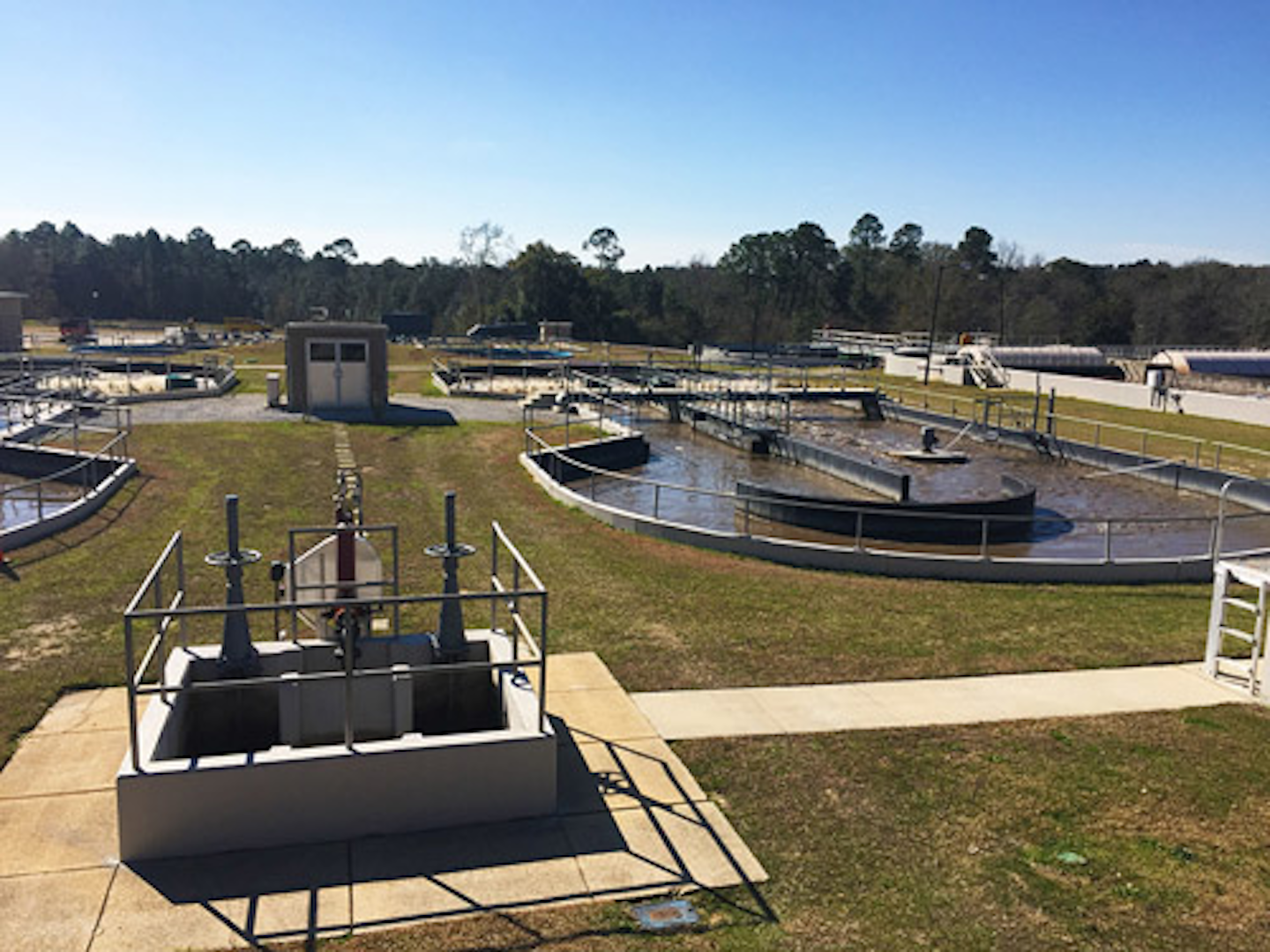 Advanced wastewater treatment process at Riviera Utilities facility