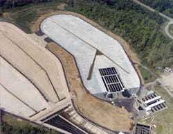 McAlpine Creek Wastewater Treatment Plant. Photo: State Utiility Contractors.