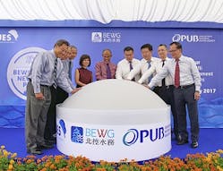 Official Opening Of Bewg Uesh Newater Plant