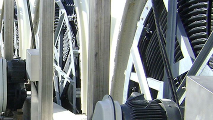 Evoqua's Rotating Biological Contactors. Photo: Evoqua.