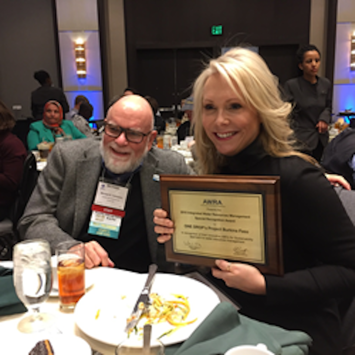 Previous scholarship and awards dinner. Photo: AWRA.