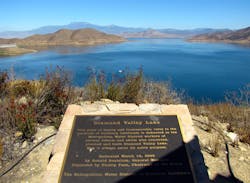 Diamond Valley Lake. Photo: Wikimedia Commons. Diamond Valley Lake. Photo: Wikimedia Commons.