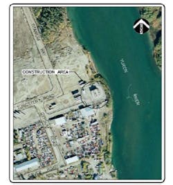 The Marwell Lift Station. Photo: City of Whitehorse. The Marwell Lift Station. Photo: City of Whitehorse.